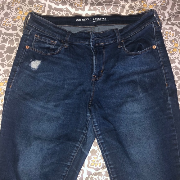 Distressed dark jeans - Picture 4 of 4